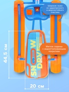 Снегокат «Тимка спорт 1+», оранжевый, графический, ТС1+/ОГ Nika - Фото 3