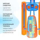 Снегокат «Тимка спорт 1+», оранжевый, графический, ТС1+/ОГ Nika - Фото 4