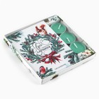 Подарочный набор новогодний, ежедневник и чайные свечи «Чудо обязательно случится» - Фото 2