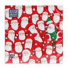 Салфетки новогодние бумажные Home Collection «Веселые деды морозы», 3 слоя, 33×33 см, 20 шт. - Фото 2