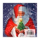 Салфетки бумажные Home Collection «Дед мороз и новогодняя ель», 3 слоя, 33×33 см, 20 шт. - Фото 4