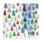 Салфетки новогодние бумажные Home Collection Classic «Разноцветные ёлочки», 3 слоя, 33х33 см, 20 шт - Фото 3