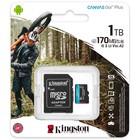 Карта памяти microSDXC 1TB Kingston SDCG3/1TB Canvas Go! Plus + adapter - фото 51665091 Карта памяти microSDXC 1TB Kingston SDCG3/1TB Canvas Go! Plus + adapter - фото 51665091