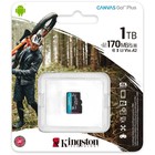 Карта памяти microSDXC 1TB Kingston SDCG3/1TBSP Canvas Go! Plus w/o adapter - фото 51665951 Карта памяти microSDXC 1TB Kingston SDCG3/1TBSP Canvas Go! Plus w/o adapter - фото 51665951