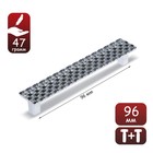 Ручка-скоба РС203, м/о 96 мм, цвет хром, 4 шт TMP - фото 808588944