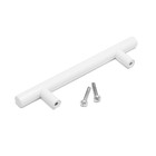 Ручка рейлинг CAPPIO FRIDA, нерж. сталь, d=12 мм, м/о 96 мм, цвет белый, 4 шт - фото 25595673