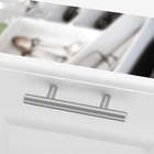 Ручка рейлинг CAPPIO FRIDA, нерж. сталь, d=12 мм, м/о 64 мм, цвет мат. никель, 4 шт - фото 25595693