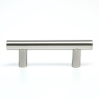 Ручка рейлинг CAPPIO FRIDA, нерж. сталь, d=12 мм, м/о 64 мм, цвет мат. никель, 4 шт - фото 25595696