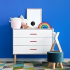 Ручка рейлинг CAPPIO FRIDA, нерж. сталь, d=12 мм, м/о 96 мм, цвет красный, 4 шт - фото 25595730