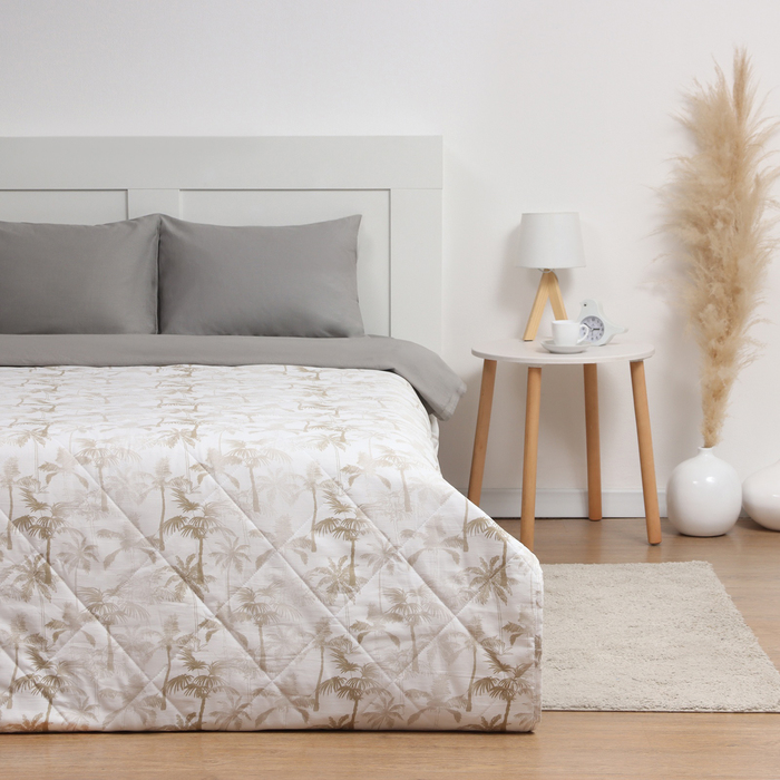 Покрывало евро макси LoveLife Summer, 240×230±5 см, жатка - Фото 1