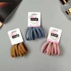 Резинка для волос QF «Спорт», набор 6 шт., ассорти узор, 4.5 см, МИКС - Фото 2