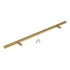Ручка рейлинг CAPPIO FRIDA, нерж. сталь, d=12 мм, м/о 224 мм, цвет золото, 4 шт - фото 25596099