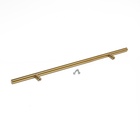 Ручка рейлинг CAPPIO FRIDA, нерж. сталь, d=12 мм, м/о 256 мм, цвет золото, 4 шт - фото 25596107