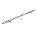 Ручка-рейлинг CAPPIO FRIDA, нержавеющая сталь, d=12 мм, м/о 256 мм, цвет матовый никель, 4 шт. - фото 25596116