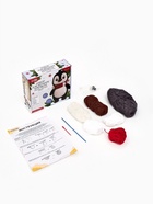 Набор для вязания на новый год. Амигуруми: мягкая игрушка своими руками «Пингвин Тикки», 25 см, новогодний набор для творчества  (артикул 10537911)  большой выбор товаров оптом и в розницу по низким ценам с доставкой