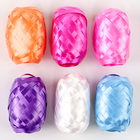 Лента для воздушных шаров, длина 10 м, цвет МИКС, набор 6 шт. - Фото 1