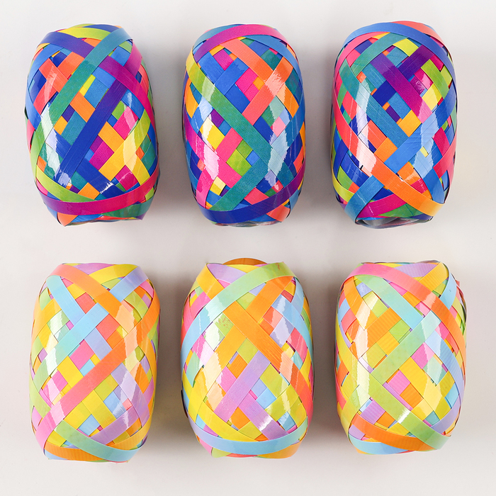 Лента для воздушных шаров, длина 10 м, набор 6 шт. - Фото 1