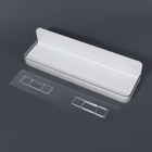 Органайзер-полка, настенный, с клеевой основой, 35×10×7.5 см, белый - Фото 3