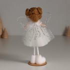 Интерьерная кукла текстильная «Ангелочек в белом платье и в белых валеночках», 5×7.8×15.5 см - Фото 3