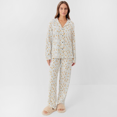Пижама женская (рубашка, брюки) KAFTAN Gussi, размер 48-50