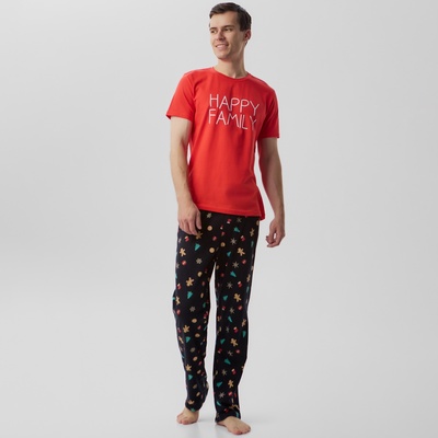 Пижама мужская KAFTAN Happy family размер 52