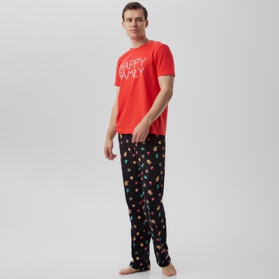 Пижама мужская KAFTAN Happy family размер 52