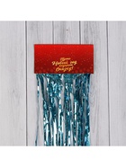 Дождик новогодний «Зимнее волшебство. Мерцание звёзд», b - 9 см, L - 150 см, синий - Фото 9