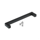 Ручка-скоба CAPPIO SQUARE2 RSC007, алюминий, м/о 128 мм, цвет черный, 4 шт - фото 25597072