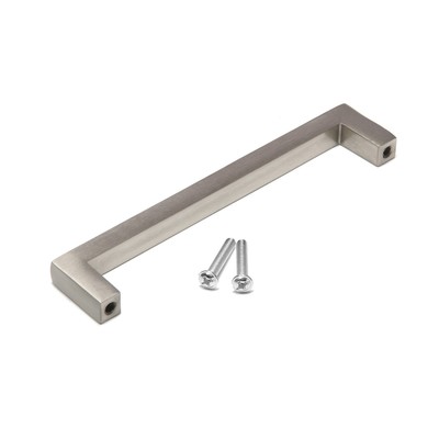 Ручка-скоба CAPPIO SQUARE RSC007, алюминий, м/о 128 мм, цвет серебро, 4 шт.