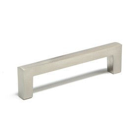Ручка скоба SQUARE CAPPIO RSC008, нержавеющая сталь, м/о 96 мм, цвет серебро, 4 шт