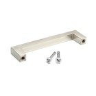 Ручка скоба SQUARE CAPPIO RSC008, нержавеющая сталь, м/о 96 мм, цвет серебро, 4 шт - фото 25597130