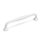 Ручка-скоба WAVE PC173WH, м/о 128 мм, цвет белый, 4 шт - фото 25597150