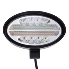 УЦЕНКА Противотуманная фара 48 LED (28 белых, 20 желтых), IP67, 144 Вт, 9-30 В, направленный свет - Фото 3