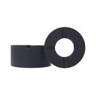 Пепельница силиконовая, с крышкой, круглая, 8.3×4 см, чёрная - Фото 4