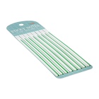 Блок-закладка с липким краем, зелёный, 8 блоков по 20 штук, 140×6 мм, пластиковые - Фото 4