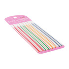 Блок-закладка с липким краем, 8 блоков по 20 штук, флуоресцентная полоска, 140×6 мм - Фото 2