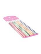 Блок-закладка с липким краем, 8 блоков по 20 штук, флуоресцентная полоска, 140×6 мм - Фото 2