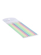 Блок-закладка с липким краем, 8 блоков по 20 штук, флуоресцентная полоска, 140×6 мм - Фото 6