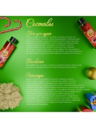 Новогодний подарочный набор косметики SB BEAUTY, шампунь, гель для душа, бомбочка, мочалка, с ароматом розы и мандарина - фото 58017243