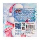 Салфетки новогодние бумажные Bouquet de Luxe «Дедушка Мороз», 3 слоя, 24×24 см, 25 шт. - Фото 3