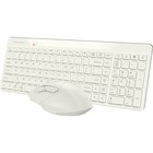 Клавиатура + мышь A4Tech Fstyler FG2400 Air клав:бежевый мышь:бежевый USB беспроводная slim 107807 - фото 51665138 Клавиатура + мышь A4Tech Fstyler FG2400 Air клав:бежевый мышь:бежевый USB беспроводная slim 107807 - фото 51665138