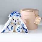 Мягкая игрушка зайка «Li в кокошнике» - Фото 2