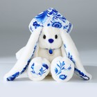 Мягкая игрушка зайка «Li в кокошнике» - Фото 3