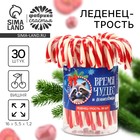 Новый год! Леденец трость, со вкусом вишни «Время чудес и волшебства», 30 шт х 26 г 10459212 - фото 314089401