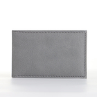 Визитница, 18 карт, цвет серый - Фото 1