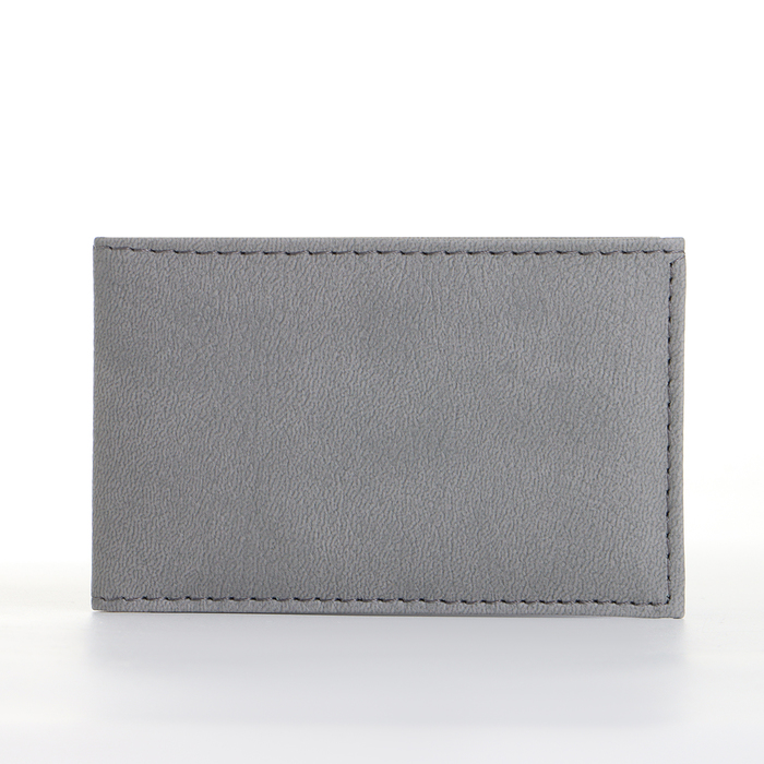 Визитница, 18 карт, цвет серый - Фото 1