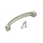 Ручка-скоба мебельная ТУНДРА РС133, м/о 96 мм, цвет матовый никель, 4 шт - фото 31969296