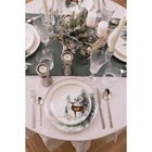 Тарелка новогодняя «Зимний лес», d=27 см, фарфор, белая - Фото 6