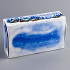 Коробка новогодняя складная с окном «С Новым годом», 25×15×7 см - Фото 4