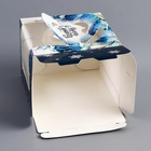 Коробка под бенто - торт с окном «С Новым годом!», 16×16×12.5 см - Фото 5